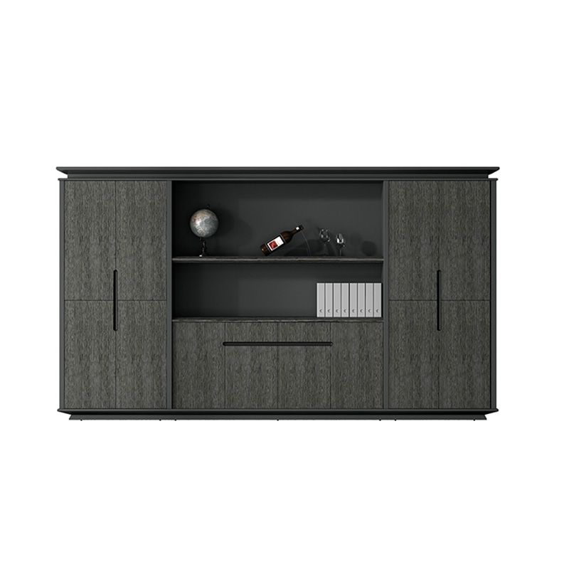 Black Office File Cabinet For Sale