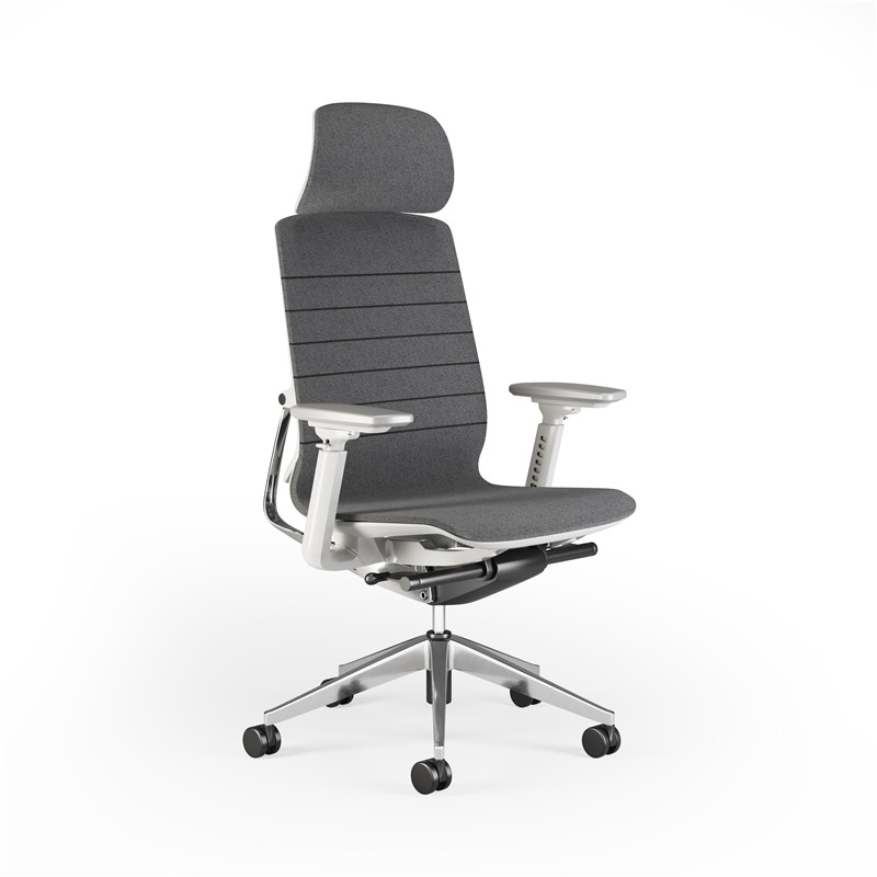 Ergonomic High Back Grey Office Chair SK