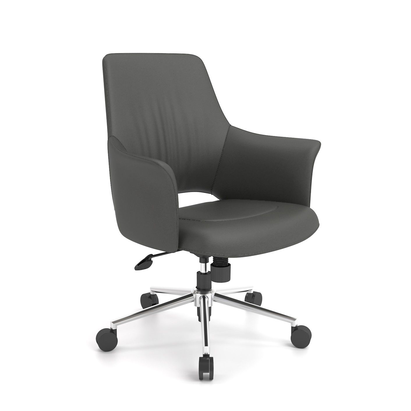 Ergonomic Staff Leather Office Chair Binze