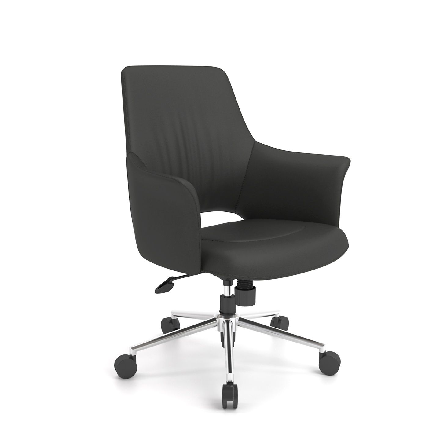 Ergonomic Staff Leather Office Chair Binze