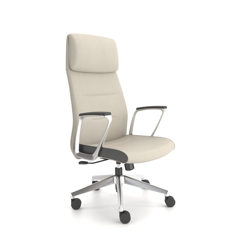 Simple Leather Office Chair Seman