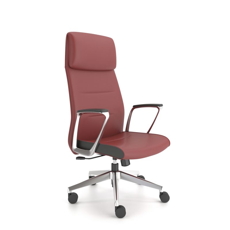 Simple Leather Office Chair Seman