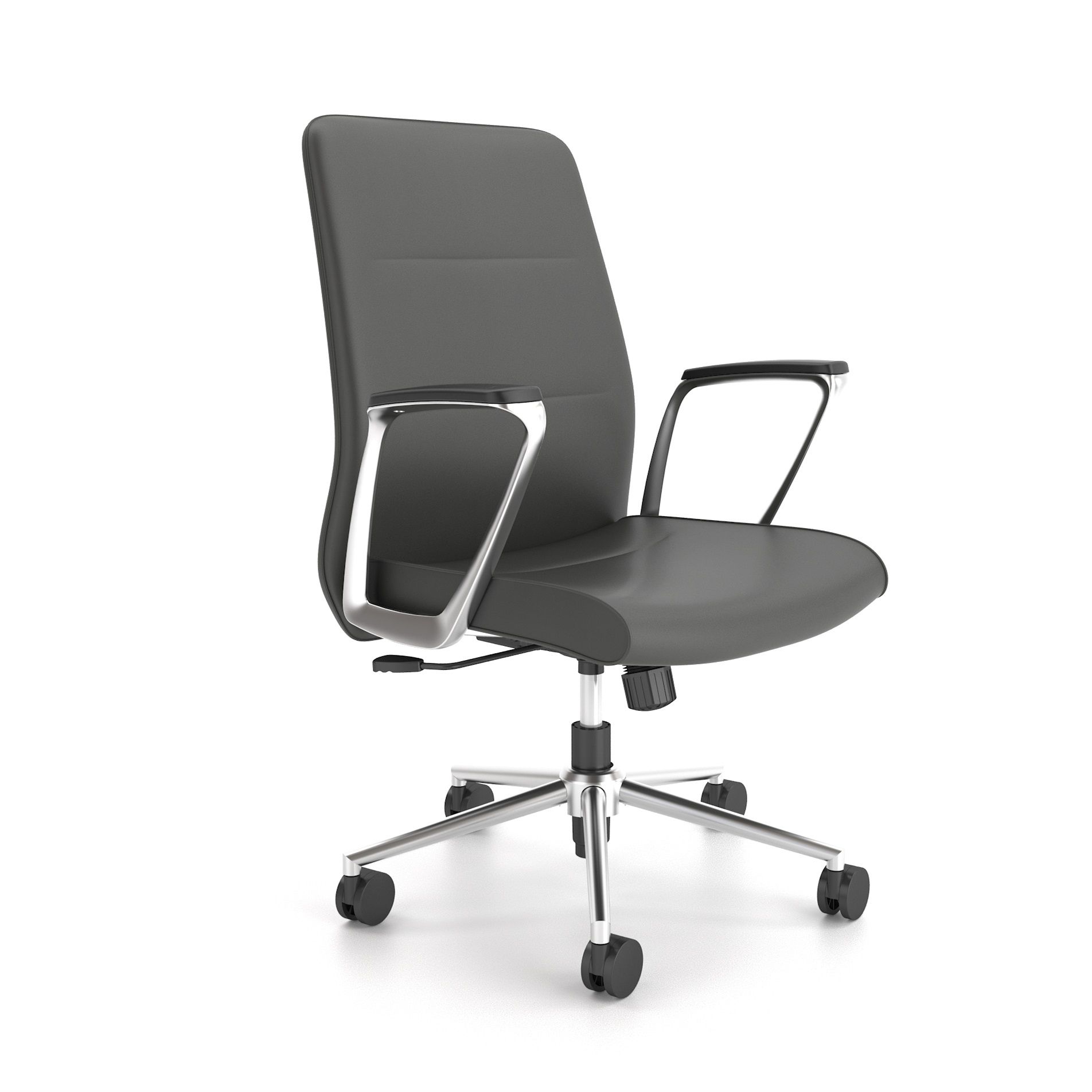 Leather Office Staff Chair Seman