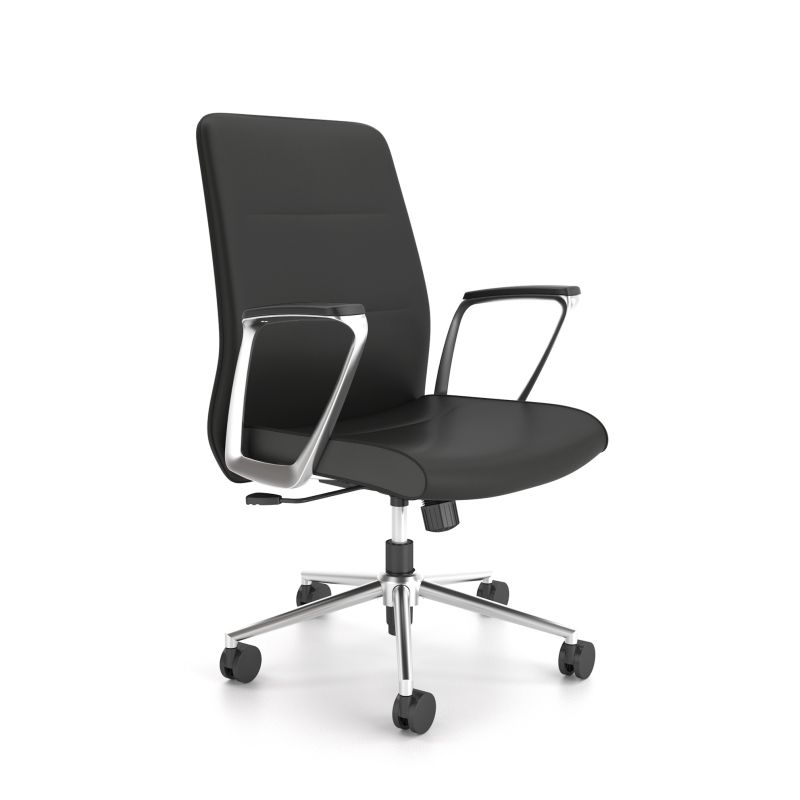 Leather Office Staff Chair Seman