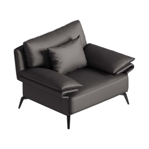 Black Leather Sofa