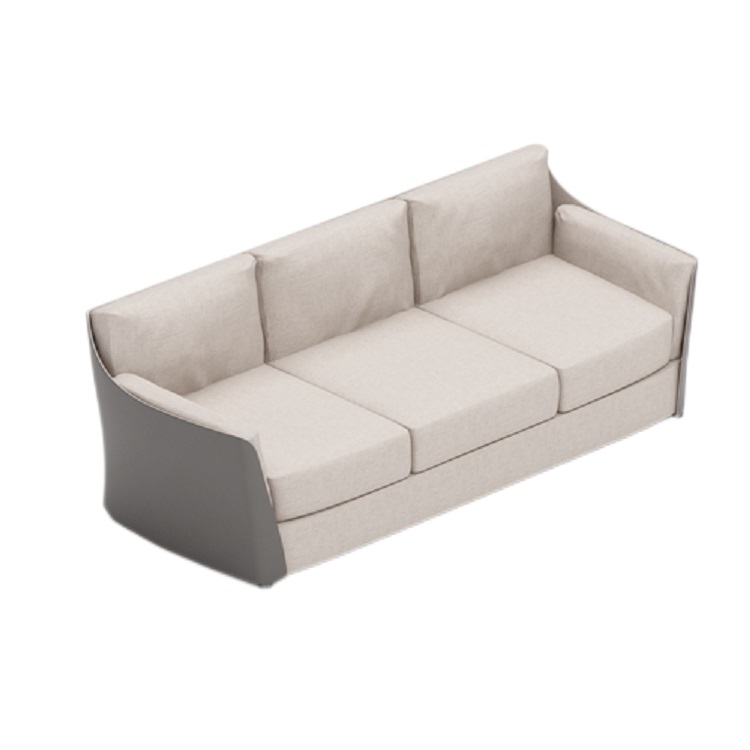 Grey 3 Seater Public Sofa