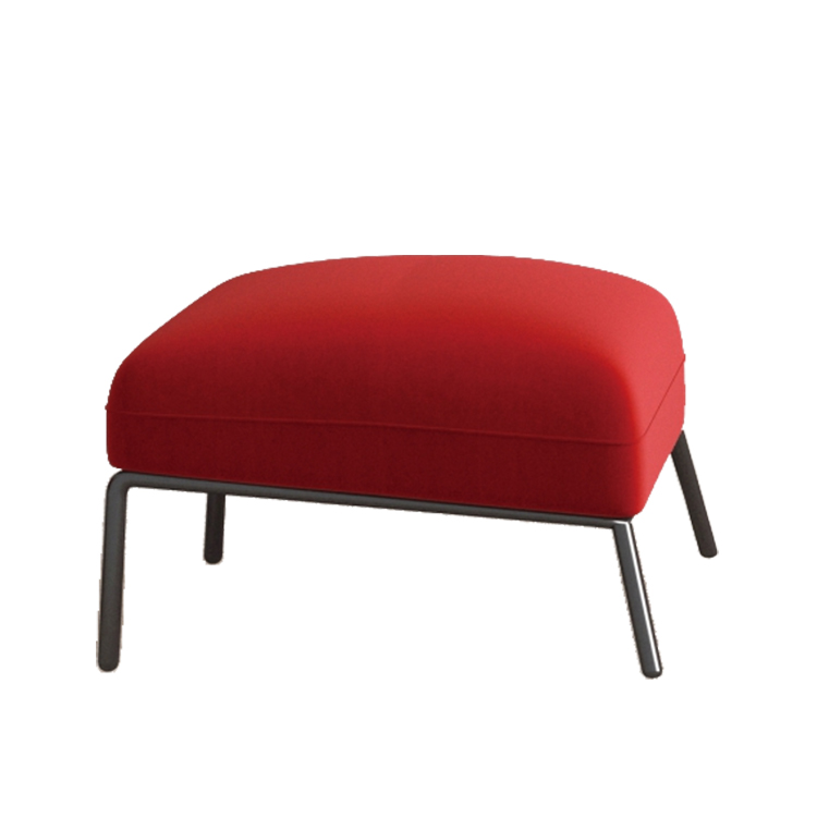 Red Sofa Footstool