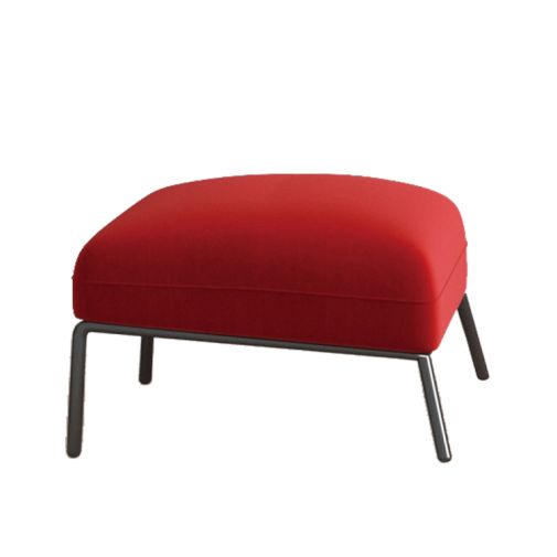 Red Sofa Footstool