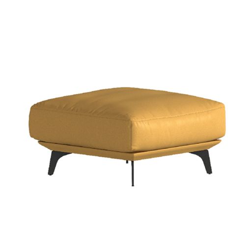 Yellow Sofa Footstool