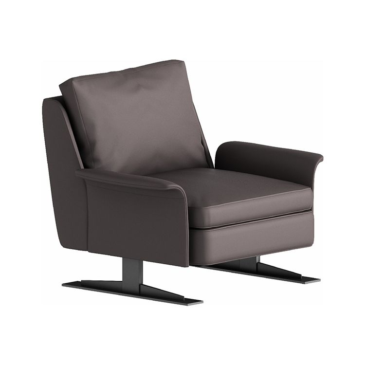 Coffee Single Seater Sofa