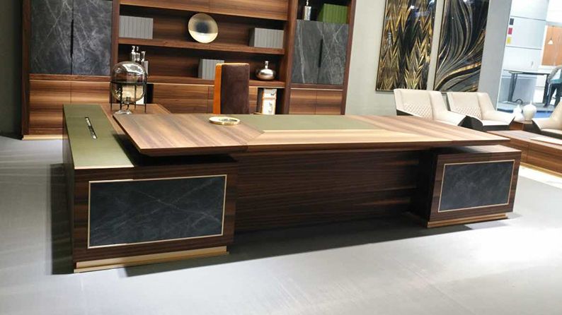 Eucalyptus Executive Desk