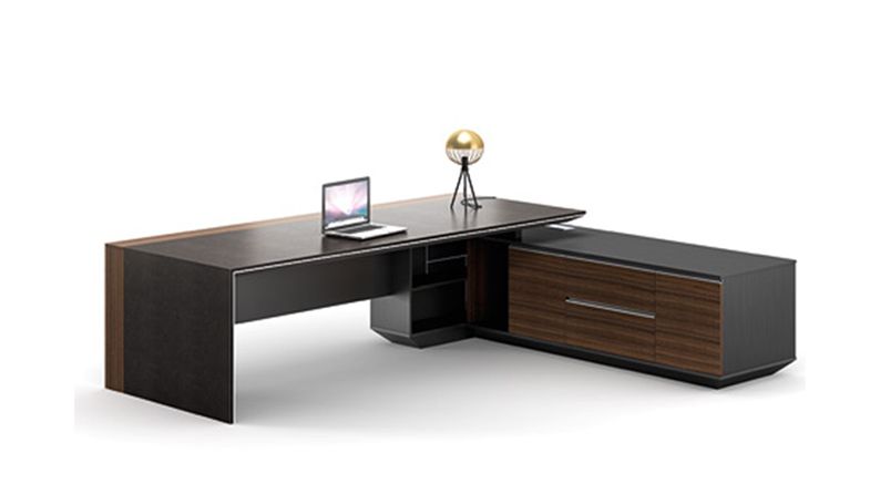 Iron Gray Executive Table