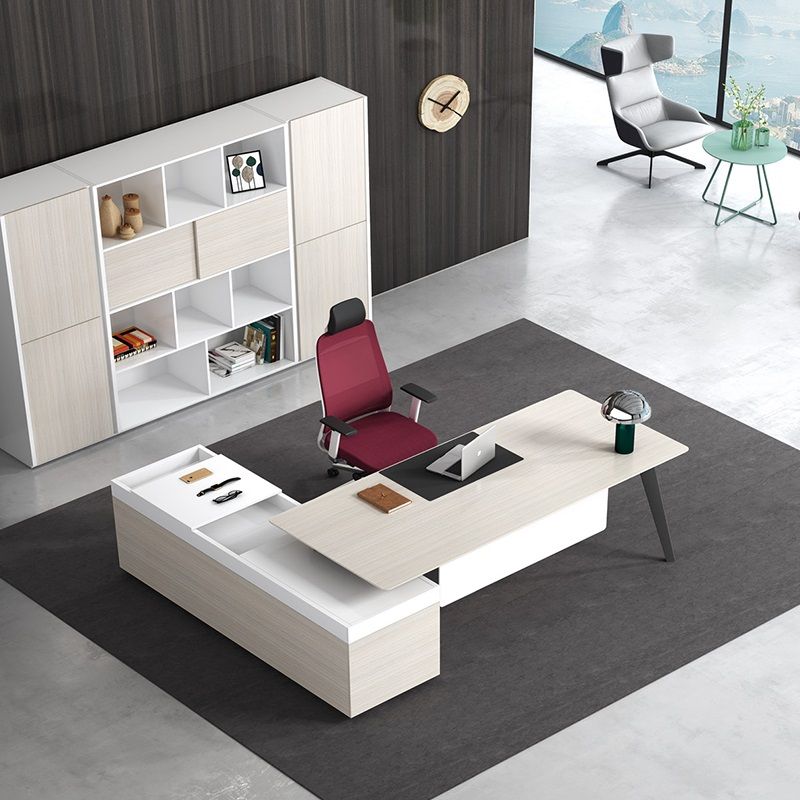 White Executive Office Desk