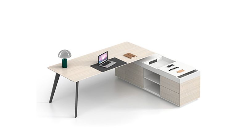 White Executive Office Desk