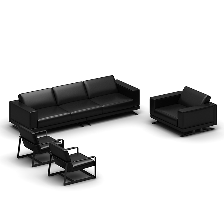 Black Sofa Set