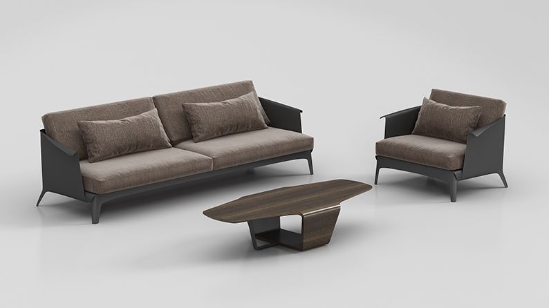 Leather Sofas Set