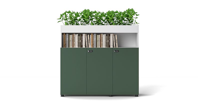 Green Storage Cabinet