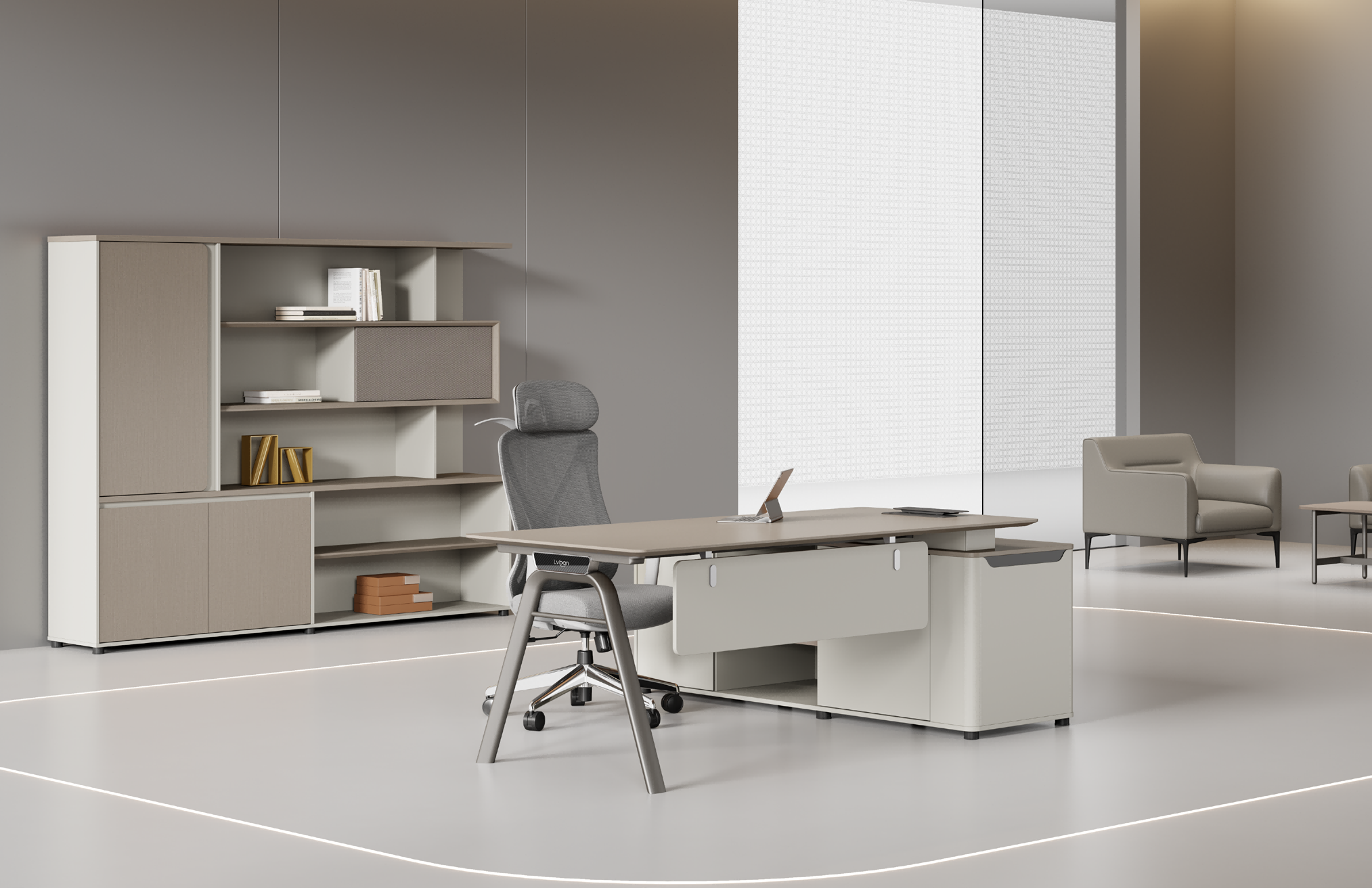 Open Space Partition Cabinet