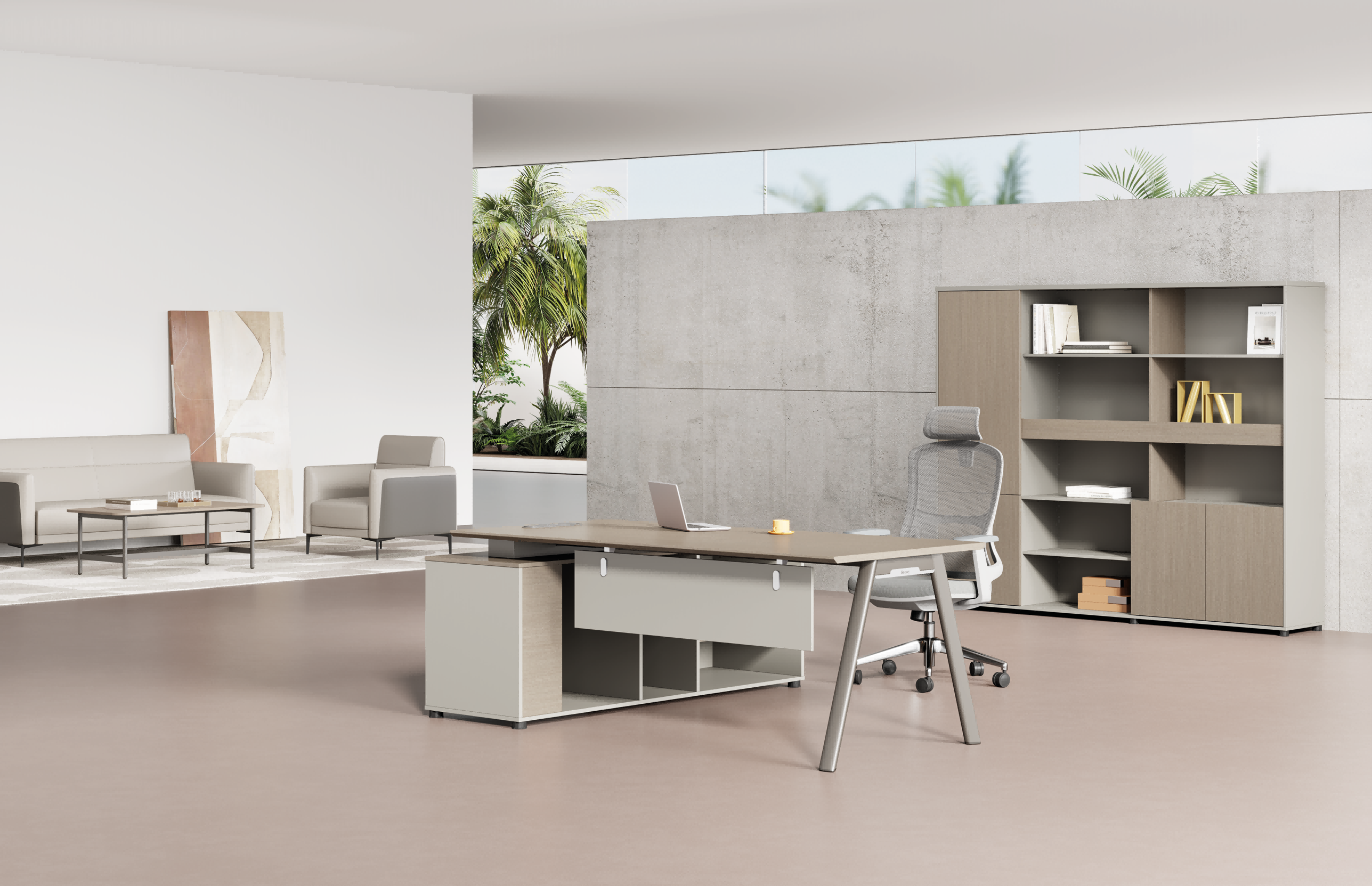 Open Space Partition Cabinet