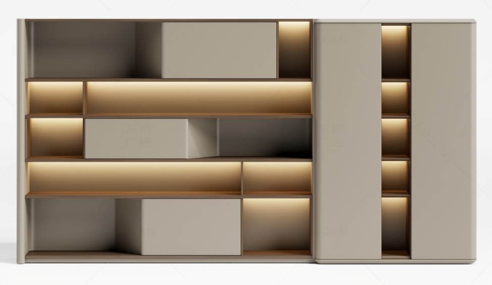 Open Space Partition Cabinet
