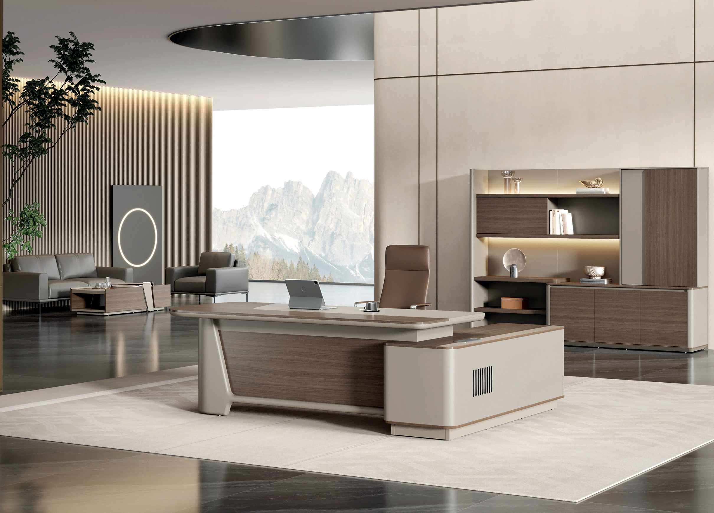 Open Space Partition Cabinet