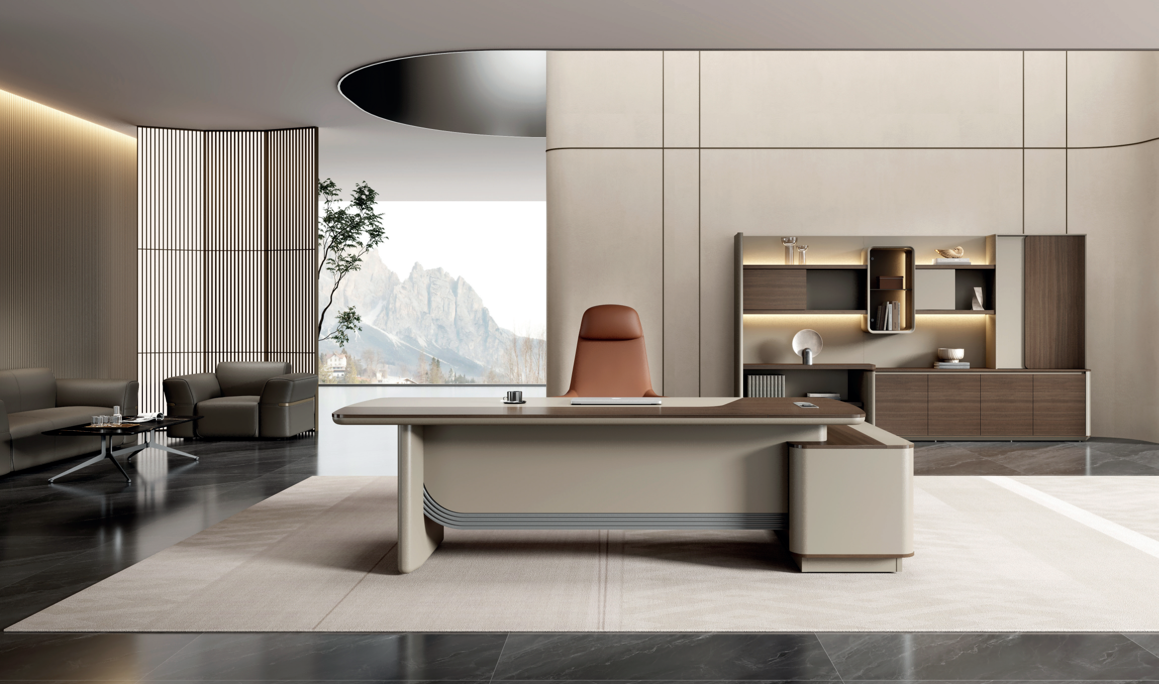 Open Space Partition Cabinet