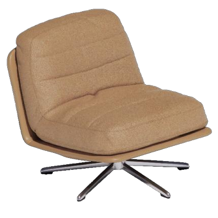 armless  single sofa chai