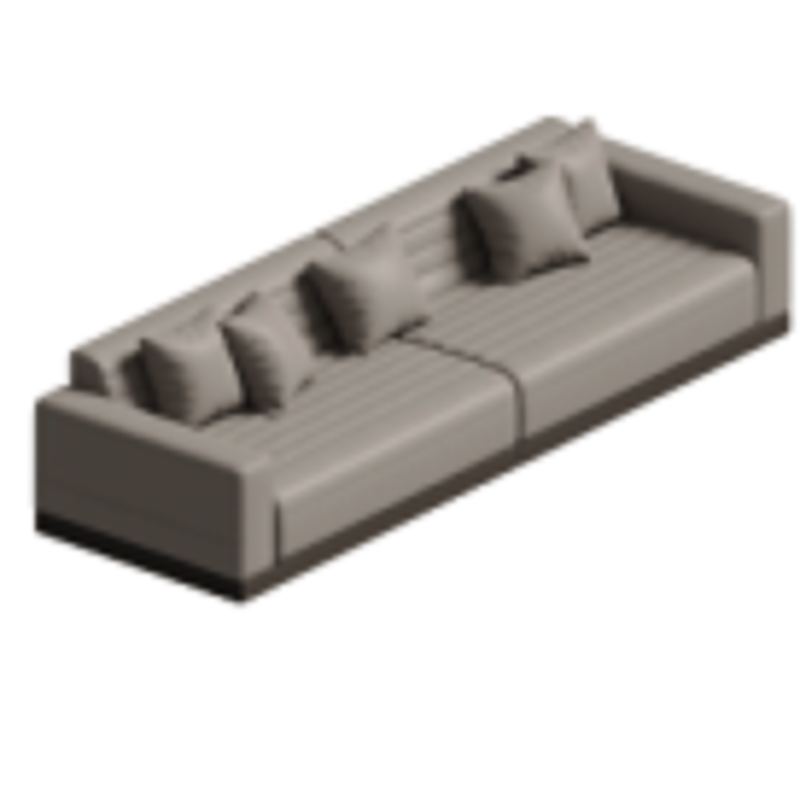 Four seat sofa