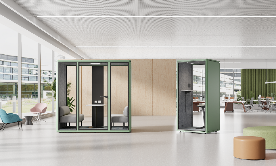 Open office is too noisy? This "breathable silent cabin" has become a magic weapon for workers to extend their lives!
