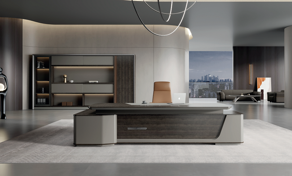 How to use an Executive desk to sit firmly on the aura of the supervisor?