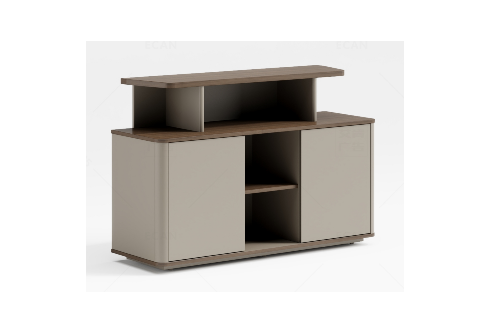 Tea table back cabinet: practical furniture to enhance the taste of the tea room