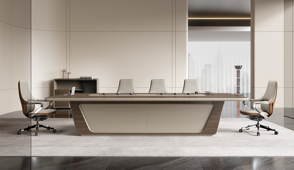 Modern high-end conference table: the perfect blend of quality and design