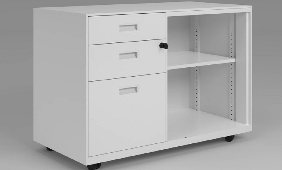 LC3-1 White 2-in-1 Office Organizer Launches – 3-Drawer Design for Refined Workstation Storage