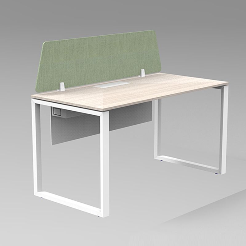 Customizable 1-Person Office Workstation (Upholstered Screen)