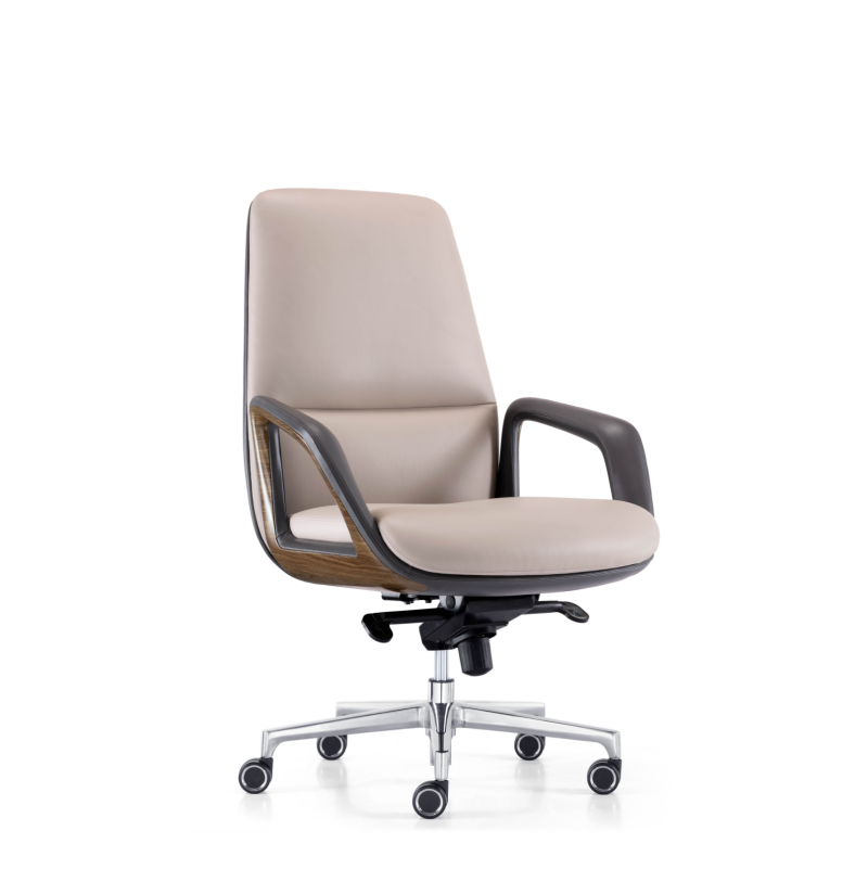 M9M Leather Chair – Modern Balance of Comfort and Precision