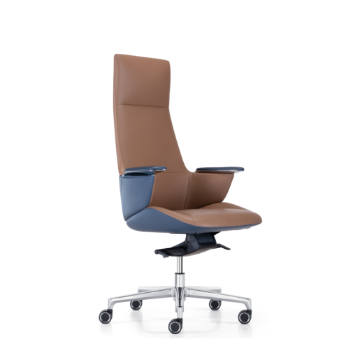 M12H Leather Chair – Executive Strength, Italian Elegance
