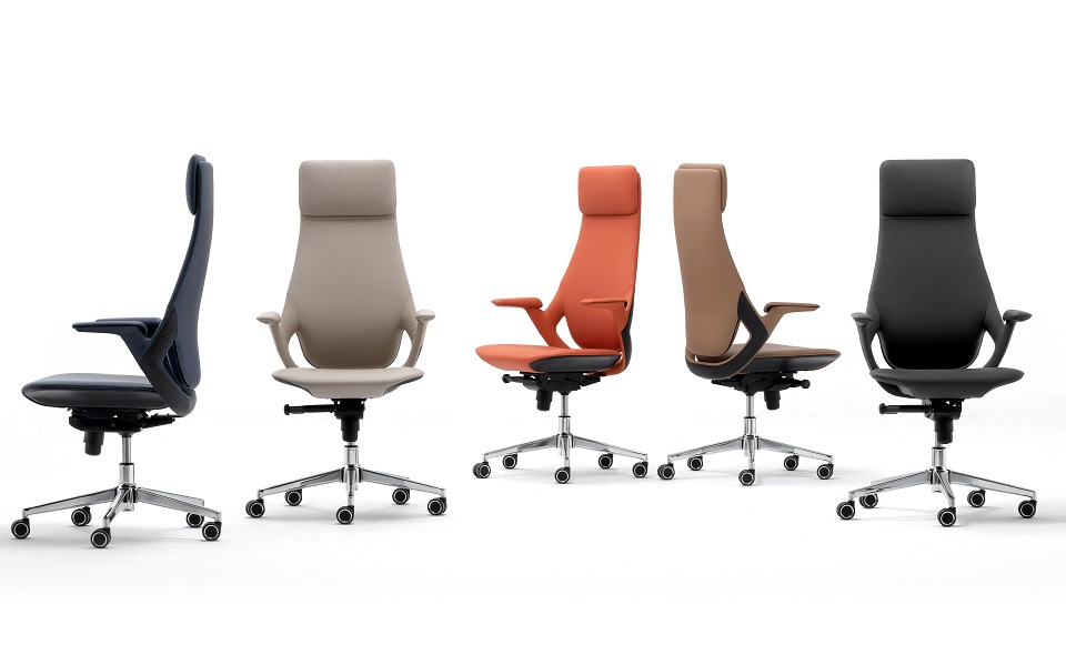 M17H Executive Leather Chair for Contemporary Offices