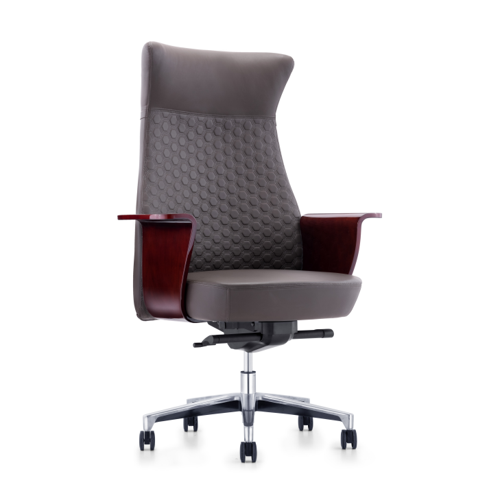 MY‑6084‑HL Executive Chair – Italian Leather · Elegant Power