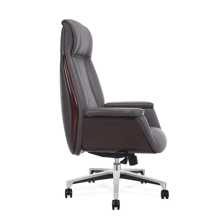MY‑6087‑HL Executive Chair – Italian Leather · Executive Heritage Design