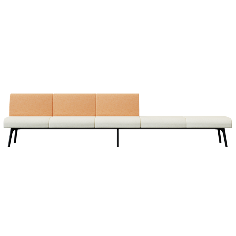 Bay‑5‑3B0A Modular Sofa | Extended Three‑Back Five‑Seat Unit