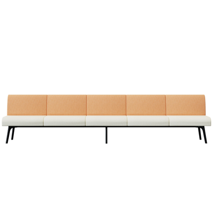 Bay‑5‑5B0A Modular Sofa | Full‑Back Five‑Seat Sofa