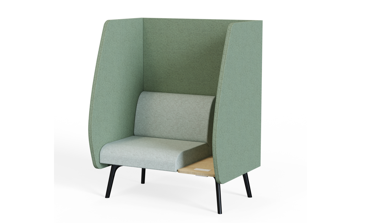 Bay-booth-1 High-Back Booth Seating for Focused Spaces