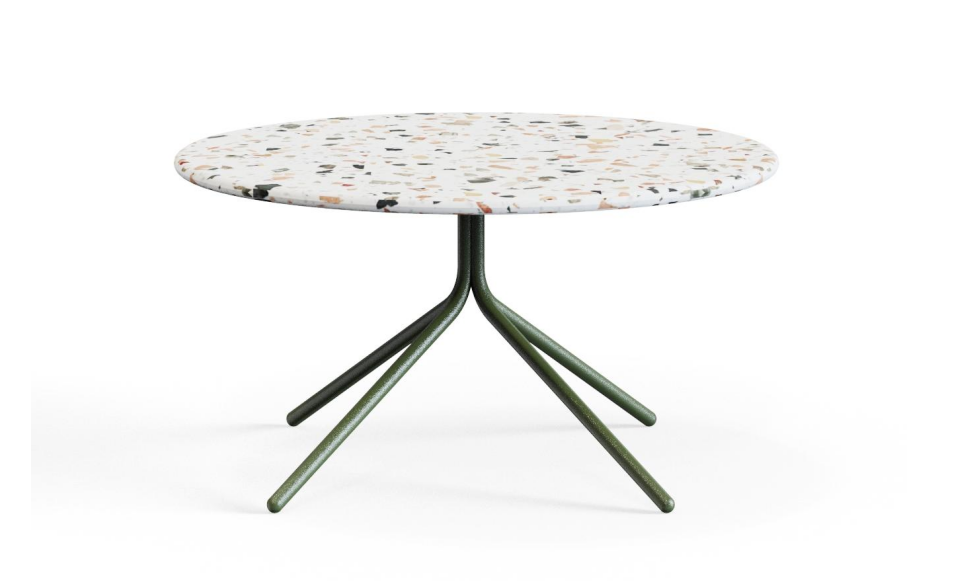 Ozian-700-C: A Compact Coffee Table with Refined Stone Texture