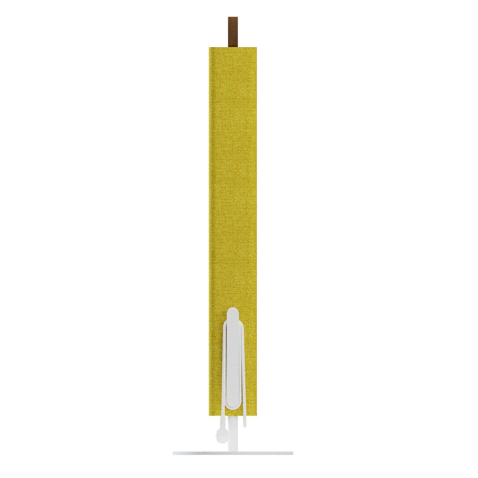Elink‑H – Tall Power Column · Upholstered Surface · Dual USB & Power Outlets · Metal Base