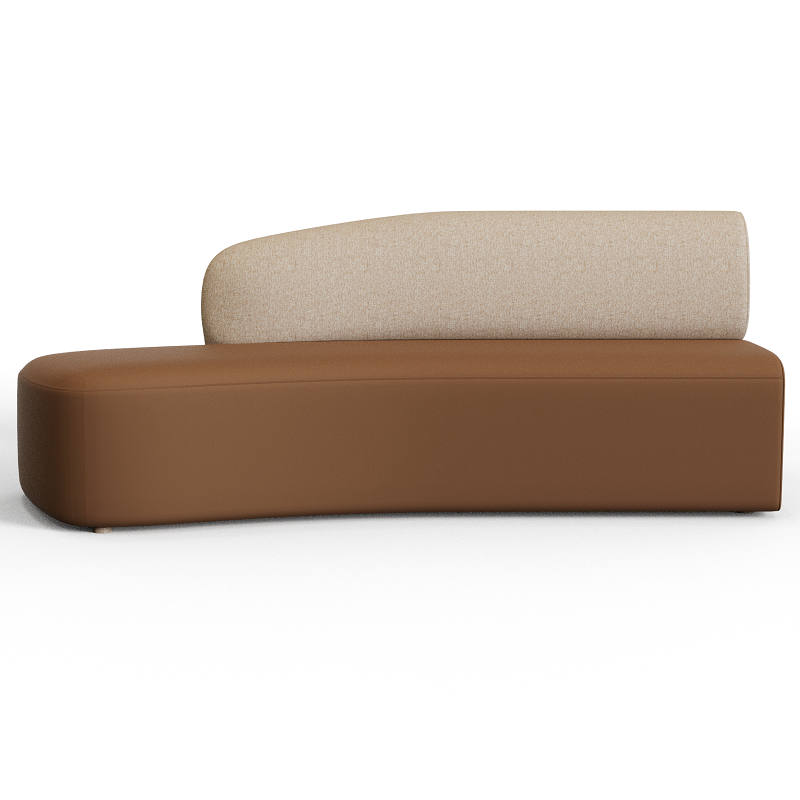 Plump‑JV3 – Asymmetric Lounge Sofa · Solid Wood Frame · High‑Resilience Foam