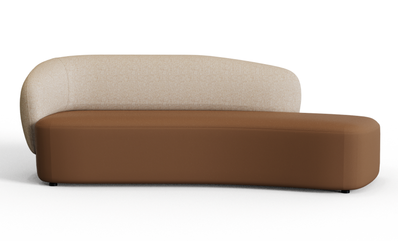 Plump-1AJ3: A Contemporary Lounge Sofa with Soft Volumes and Solid Craftsmanship