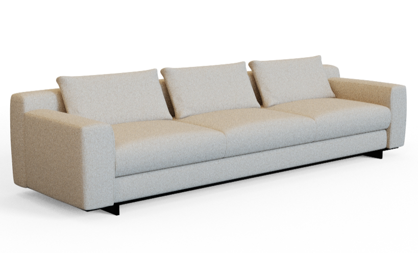 Comm-A04: A Spacious Sofa Designed for Modern Shared Environments