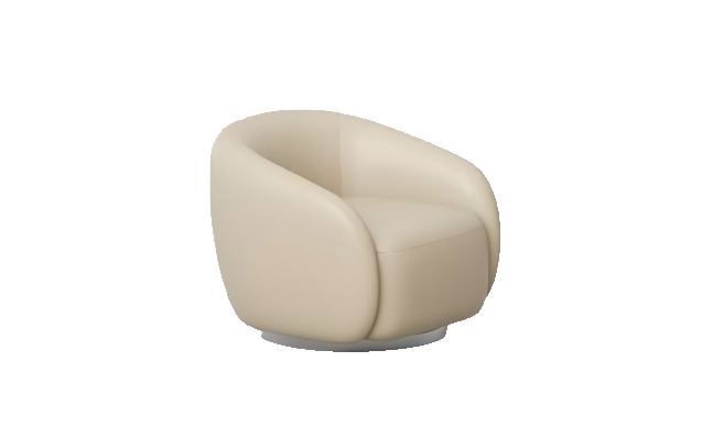X973 Lounge Chair: Compact Design for Modern Lounge Spaces