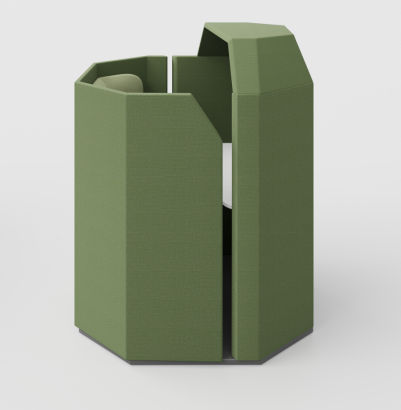 X818-D Enclosed Acoustic Pod