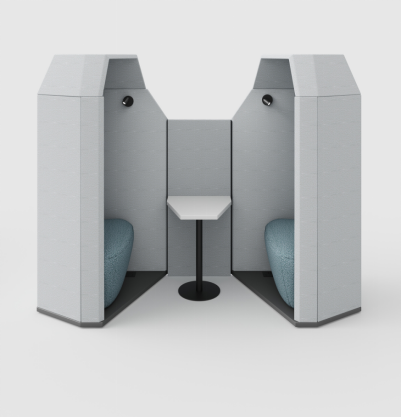 X818-E Dual Seat Meeting Pod